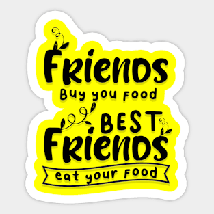 FRIENDSHIP TEES Sticker